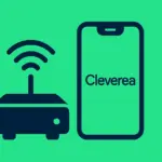 Router y móvil de Cleverea, representando las tarifas convergentes de la compañía.