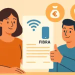 Imagen que representa las ventajas de contratar fibra y móvil en una misma tarifa